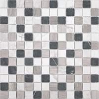 Мозаика Pietra Mix 4 MAT 23x23 полир, 29,8x29,8 4 мм