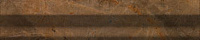 Бордюр Capitel Deja Vu Brown глянц, 5x25