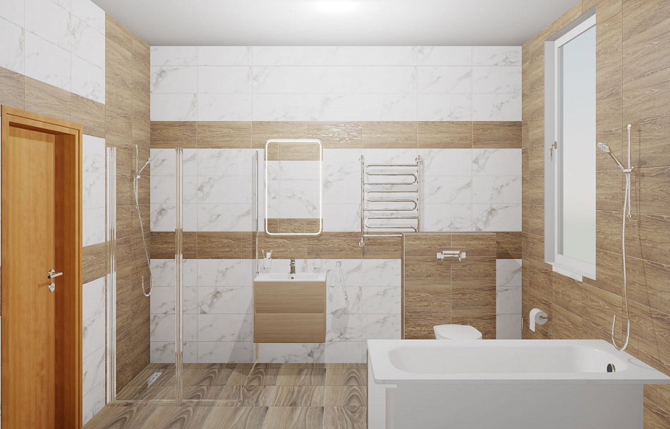 Готовый интерьер к коллекции LAPARET Village (~57 000 ₽)