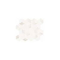 Delux White Tessere Rombi. Декор (26x28)