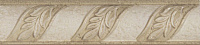 Бордюр List. Poseidon Mate Crema мат, 7x31