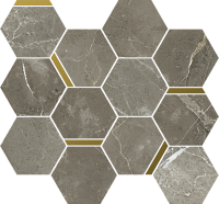 Мозаика Стелларис Тусканиа Грэй Шик мат 28,3x32,8 9 мм арт. 620110000225