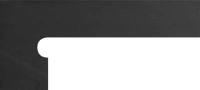 Плинтус Texture Zanquin izq Atlantis, 19x42,4