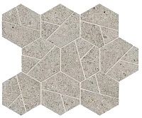 Мозаика Boost Stone Pearl Mosaico Hex мат 25x28,5 арт. A7CY
