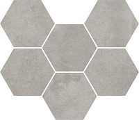 Мозаика Expo Grey Mosaico Hexagon мат 25x29 арт. 620110000173