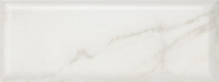 Плитка Сибелес белый грань глянц, 15x40, арт. 15136