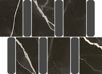 Мозаика Стелларис блэк Арган полир 36,8x26,9 6 мм арт. 600110000980