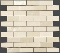 Декор Ewall White MiniBrick мат, 30,5x30,5, арт. 9EMW
