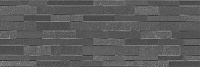 13055R Гренель серый темный структура обрезной. Настенная плитка (30x89,5)