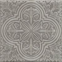 Декор Фес серый глянц 15x15 6,9 мм арт. KMD3STA006BN