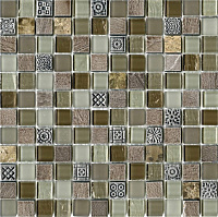 Мозаика Tecno Glass Country мат, 29,6x29,6 8 мм, арт. L242521741