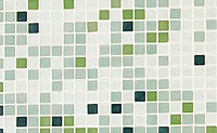 Мозаика Verde - часть3 с чипом 2,5x2,5, 31,3x49,5