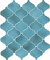 65005 Арабески Майолика голубой. Настенная плитка (26x30)