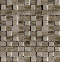 Мозаика Time Text Silk Wood, 29,5x28,5, арт. L241709471