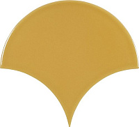 Плитка Escamas Dynamic Mostaza глянц, 15,5x17 10 мм