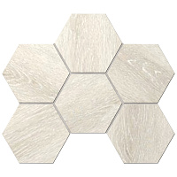 DA01 Hexagon непол 10 мм. Мозаика (25x28,5)