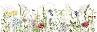Декор Flora bloom мат, 20x60 9 мм