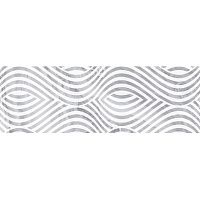 Декор Ginevra grey серый 01 глянц 30x90 10 мм арт. 010301002129