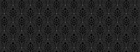 Плитка Уайтхолл черный глянц, 15x40, арт. 15002