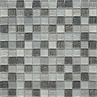 Мозаика Black Tissue 23x23x4 ПУ, 29,8x29,8 4 мм