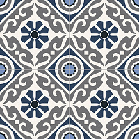Керамогранит Musa Blue мат, 33,15x33,15 7,6 мм