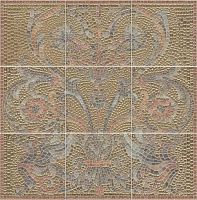 Панно Виченца золото 9 частей, 45x45 6,9 мм, арт. HGD/B99/9x/17000