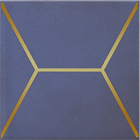 OP/C181/17065 Витраж синий. Декор (15x15)