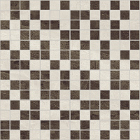 Crystal коричневый+бежевый. Мозаика (30x30)
