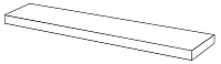 Угловая Ступень Правая Оак Резерв Пьюр, 33x120, арт. 620070000874