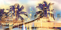 Панно Miami P4D289 глянц, 40x80, арт. P4D289