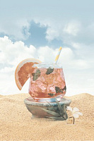 Декор Cocktail D2 глянц, 20x30, арт. D2D140