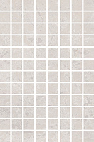 Декор Ферони мозаичный серый светлый матовый мат, 20x30 6,9 мм, арт. MM8351
