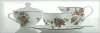 Декор Tea 03 White A, 10x30