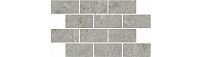 Мозаика Чеппо ди Гре серый обрезной мат 34,6x20 9 мм арт. DD606020\MM