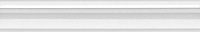Бордюр Багет Марсо белый обрезной, 30x5, арт. BLC017R