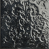 Декор Classic Nero, 15x15
