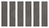 Керамогранит KOINE ALPHABET LAVA мат 4,5x18,6 9 мм арт. 118625