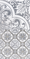 Кампанилья 3 серый 1641-0095. Декор (40x20)