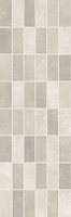 Плитка Фиори Гриджио Мозаика св-серый, 20x60, арт. 1064-0102
