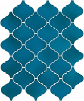 65007 Арабески Майолика синий. Настенная плитка (26x30)