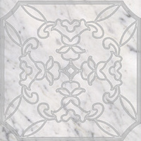 Вставка Tozz Classico Bianco Carrara Argento, 7x7, арт. 6000608