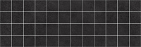 Декор Alabama мозаичный чёрный, 20x60 9 мм, арт. MM60062