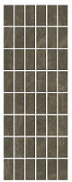 MM15139 Лирия коричневый мозаичный. Декор (15x40)