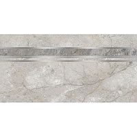 Декор Этна D узкая полоса серый мат 30x60 10 мм