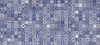 Hammam рельеф голубой (HAG041D). Настенная плитка (20x44)