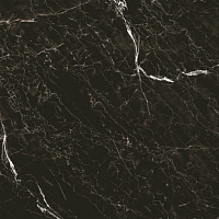 Керамогранит Marble classik Snow Black черный глянц, 40x40, арт. G-272/G/400x400x8