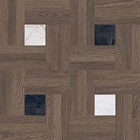 Керамогранит LEATHERWOOD CHESTERFIELD EBONY NAT.3D мат 60x60 8,5 мм арт. PF60020119