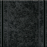 Декор Барберино 1 чёрный глянцевый глянц, 20x20 6,9 мм, арт. HGD/B565/5292