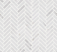 Мозаика Lines Minicambric Persian White Classico мат, 25,5x28 10 мм, арт. L241712831