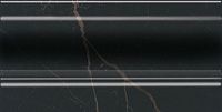 Плинтус Алькала черный глянц, 20x10 13 мм, арт. FMD017